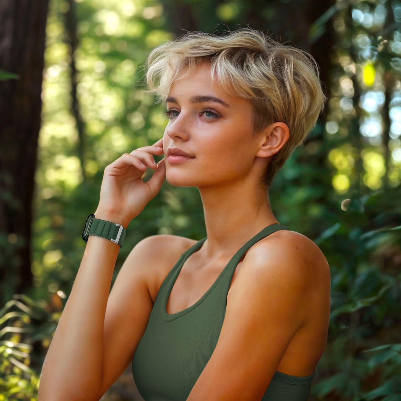 ONEFLOW Active Loop Apple Watch SE 1 (44mm) Sport Armband Nylon – Weiteres Produktbild 5 ONEFLOW Active Loop Apple Watch SE 1 (44mm) Sport Armband Nylon – Weiteres Produktbild 5