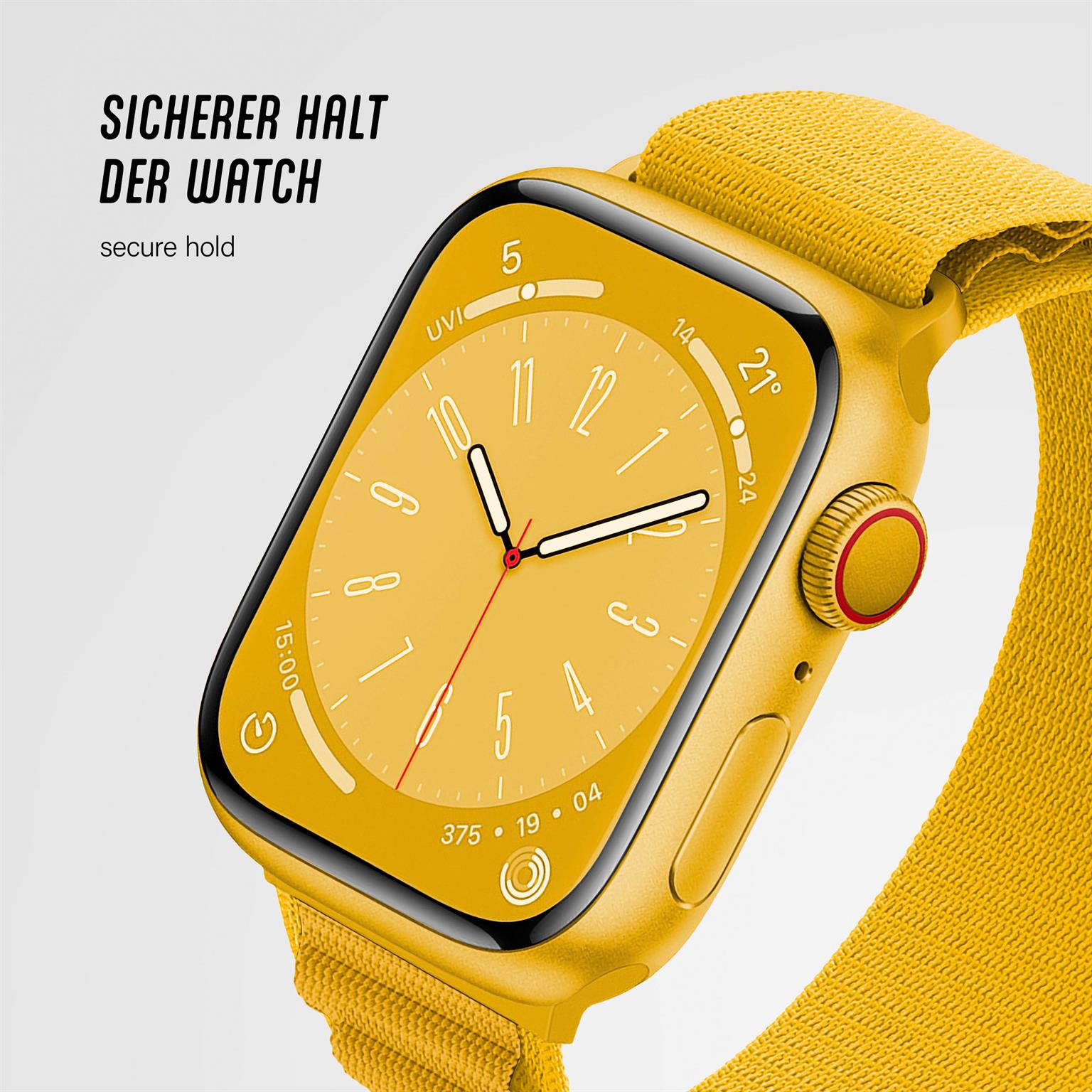 ONEFLOW Active Loop Apple Watch SE 2 (44mm) Sport Armband Nylon – Weiteres Produktbild 6 ONEFLOW Active Loop Apple Watch SE 2 (44mm) Sport Armband Nylon – Weiteres Produktbild 6