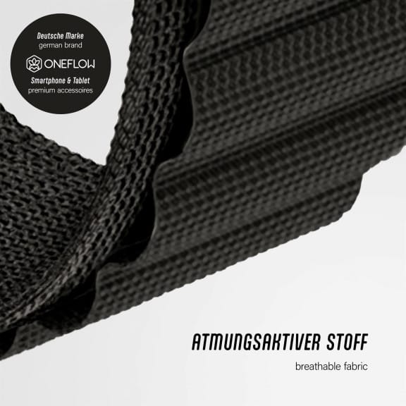 ONEFLOW Active Loop Apple Watch SE 2 (44mm) Sport Armband Nylon – Weiteres Produktbild 2 ONEFLOW Active Loop Apple Watch SE 2 (44mm) Sport Armband Nylon – Weiteres Produktbild 2