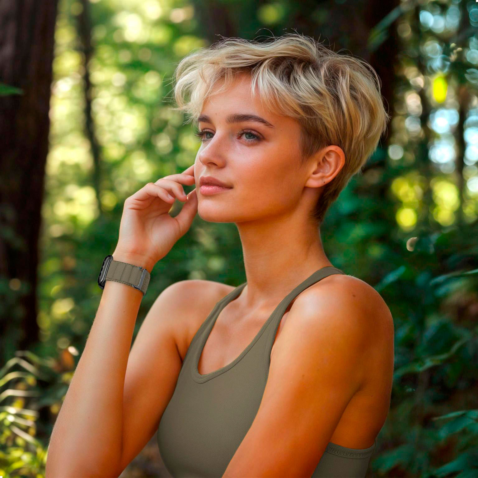 ONEFLOW Active Loop Apple Watch SE 3 (40mm) Sport Armband Nylon – Weiteres Produktbild 5