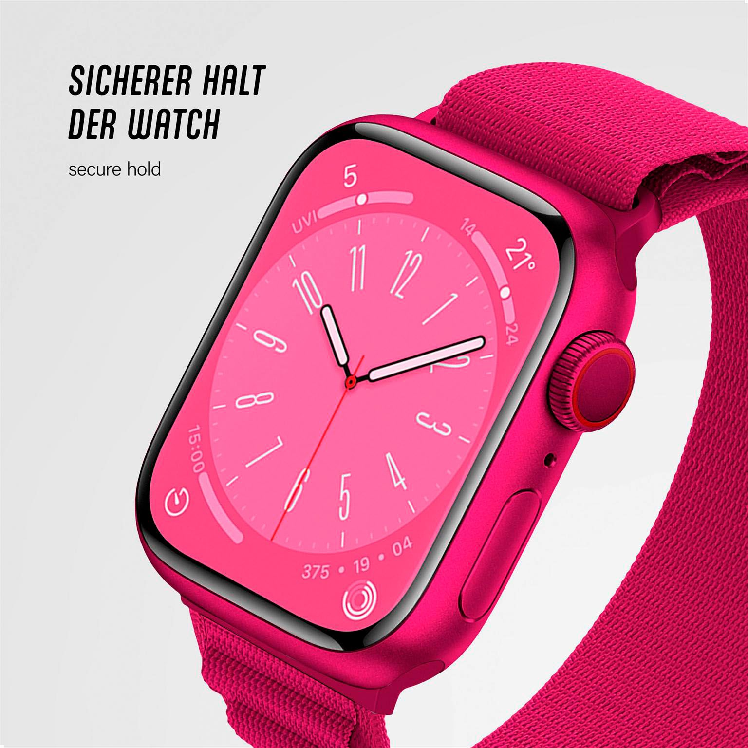 ONEFLOW Active Loop Apple Watch SE 3 (44mm) Sport Armband Nylon – Weiteres Produktbild 6 ONEFLOW Active Loop Apple Watch SE 3 (44mm) Sport Armband Nylon – Weiteres Produktbild 6