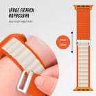 ONEFLOW Active Loop Apple Watch 1 (38mm) Sport Armband Nylon – Weiteres Produktbild 4