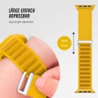 ONEFLOW Active Loop Apple Watch 10 (46mm) Sport Armband Nylon – Produktbild 4