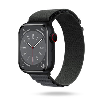 ONEFLOW Active Loop Apple Watch 10 (46mm) Sport Armband Nylon – Charcoal Grey ONEFLOW Active Loop Apple Watch 10 (46mm) Sport Armband Nylon – Charcoal Grey