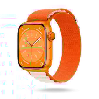 ONEFLOW Active Loop Apple Watch 11 (42mm) Sport Armband Nylon – Sunset Glow ONEFLOW Active Loop Apple Watch 11 (42mm) Sport Armband Nylon – Sunset Glow