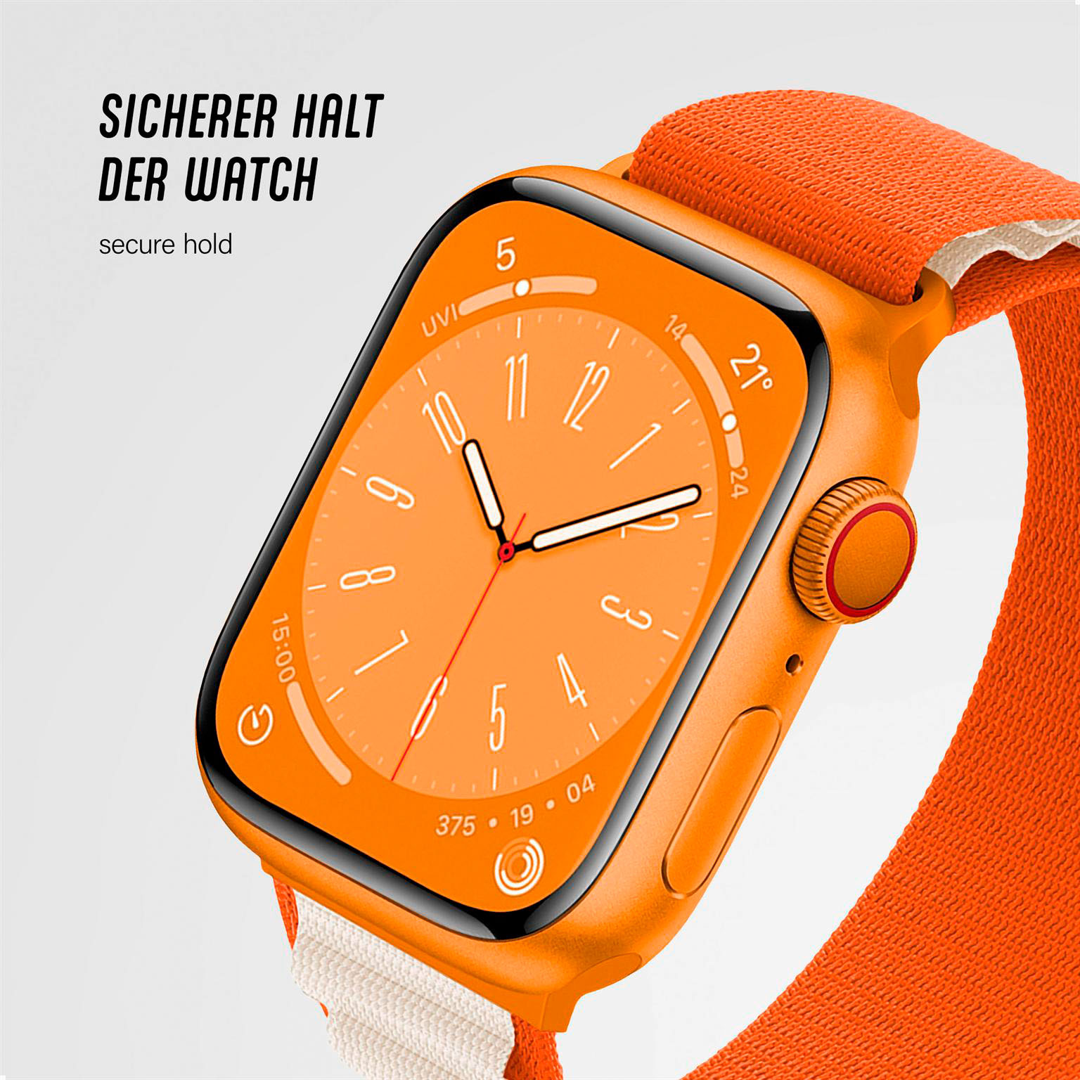 ONEFLOW Active Loop Apple Watch 11 (42mm) Sport Armband Nylon – Weiteres Produktbild 6