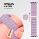 ONEFLOW Active Loop Apple Watch 11 (42mm) Sport Armband Nylon – Produktbild 4