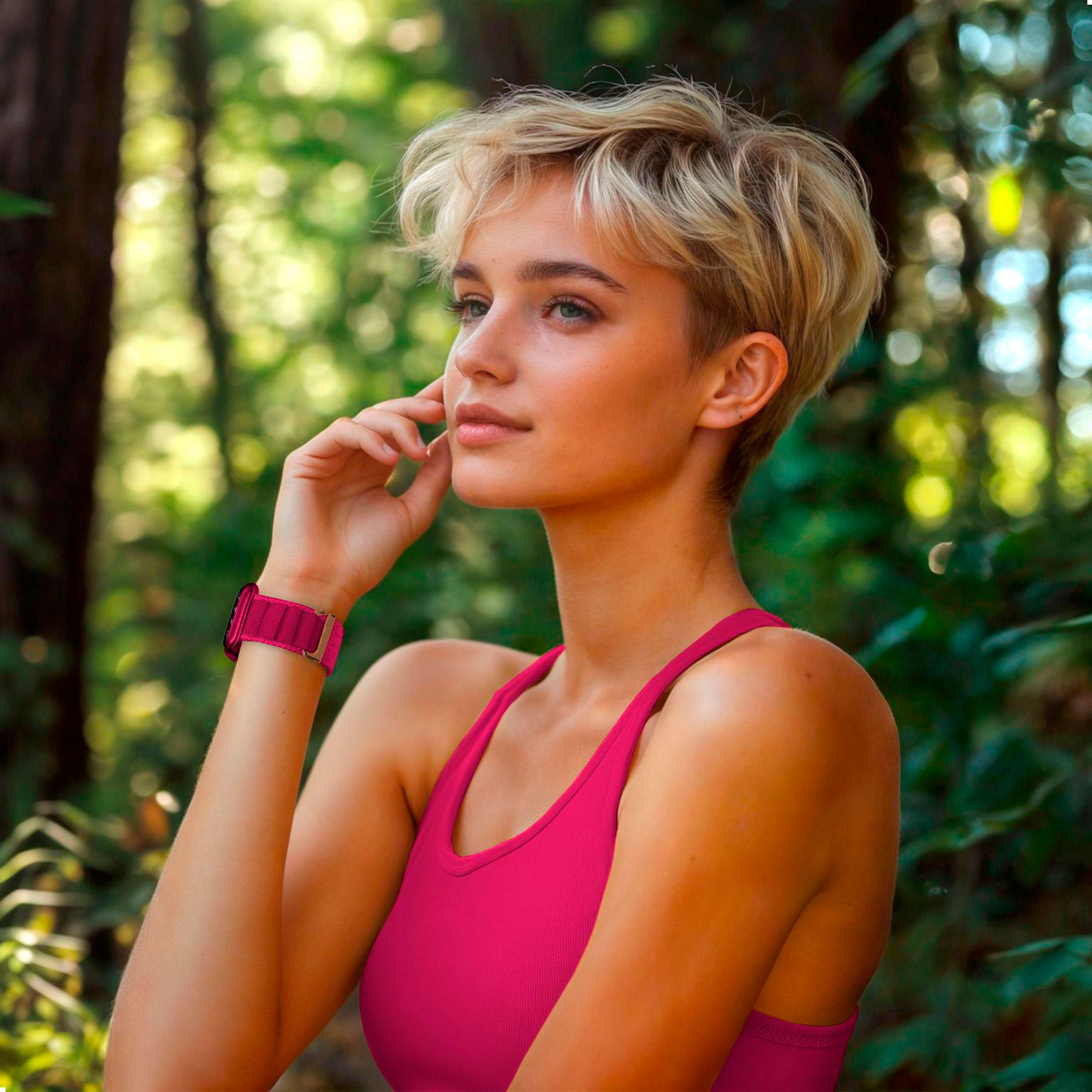 ONEFLOW Active Loop Apple Watch 11 (42mm) Sport Armband Nylon – Weiteres Produktbild 5