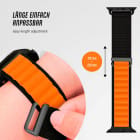 ONEFLOW Active Loop Apple Watch 11 (42mm) Sport Armband Nylon – Produktbild 4