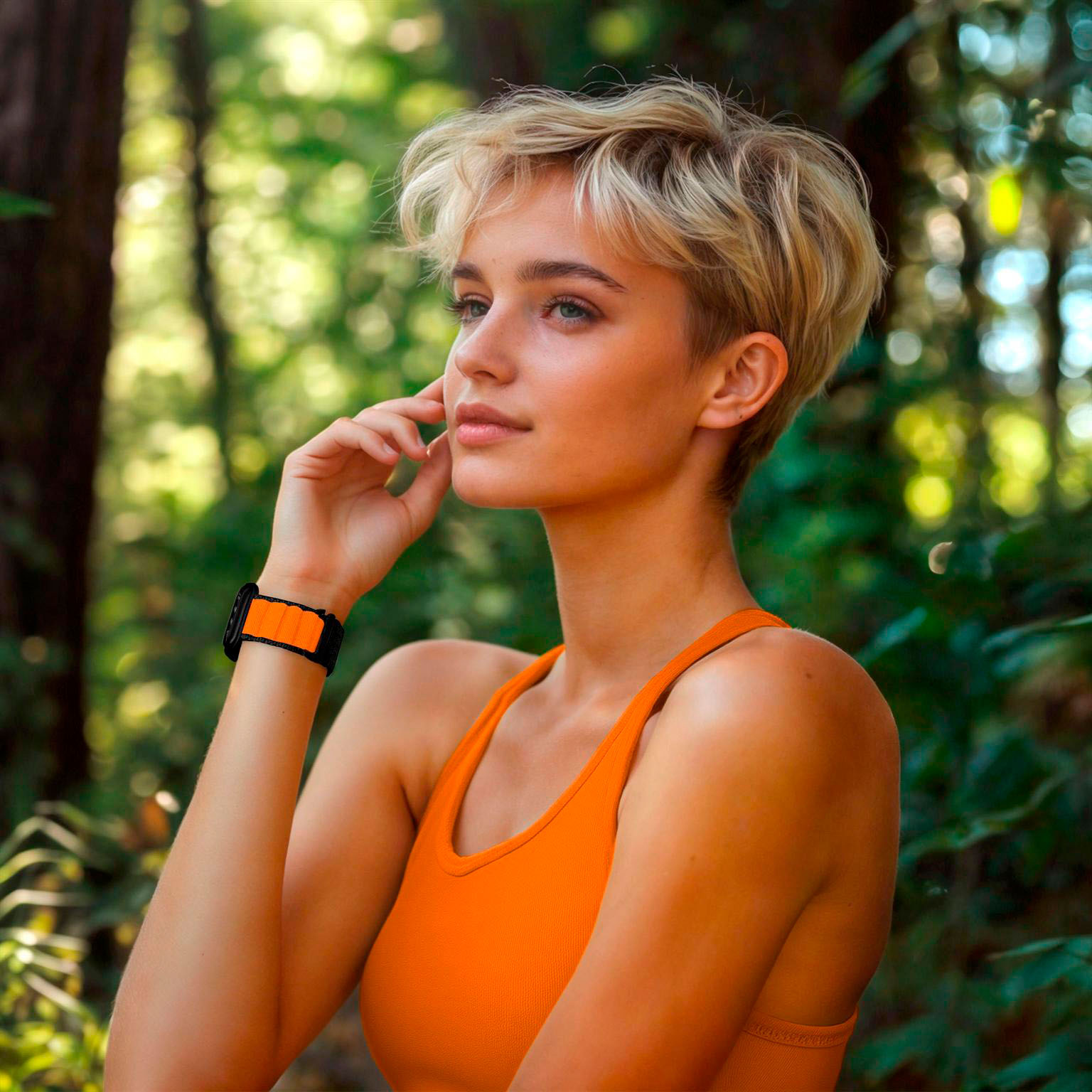 ONEFLOW Active Loop Apple Watch 11 (42mm) Sport Armband Nylon – Weiteres Produktbild 5 ONEFLOW Active Loop Apple Watch 11 (42mm) Sport Armband Nylon – Weiteres Produktbild 5