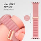 ONEFLOW Active Loop Apple Watch 11 (46mm) Sport Armband Nylon – Weiteres Produktbild 4