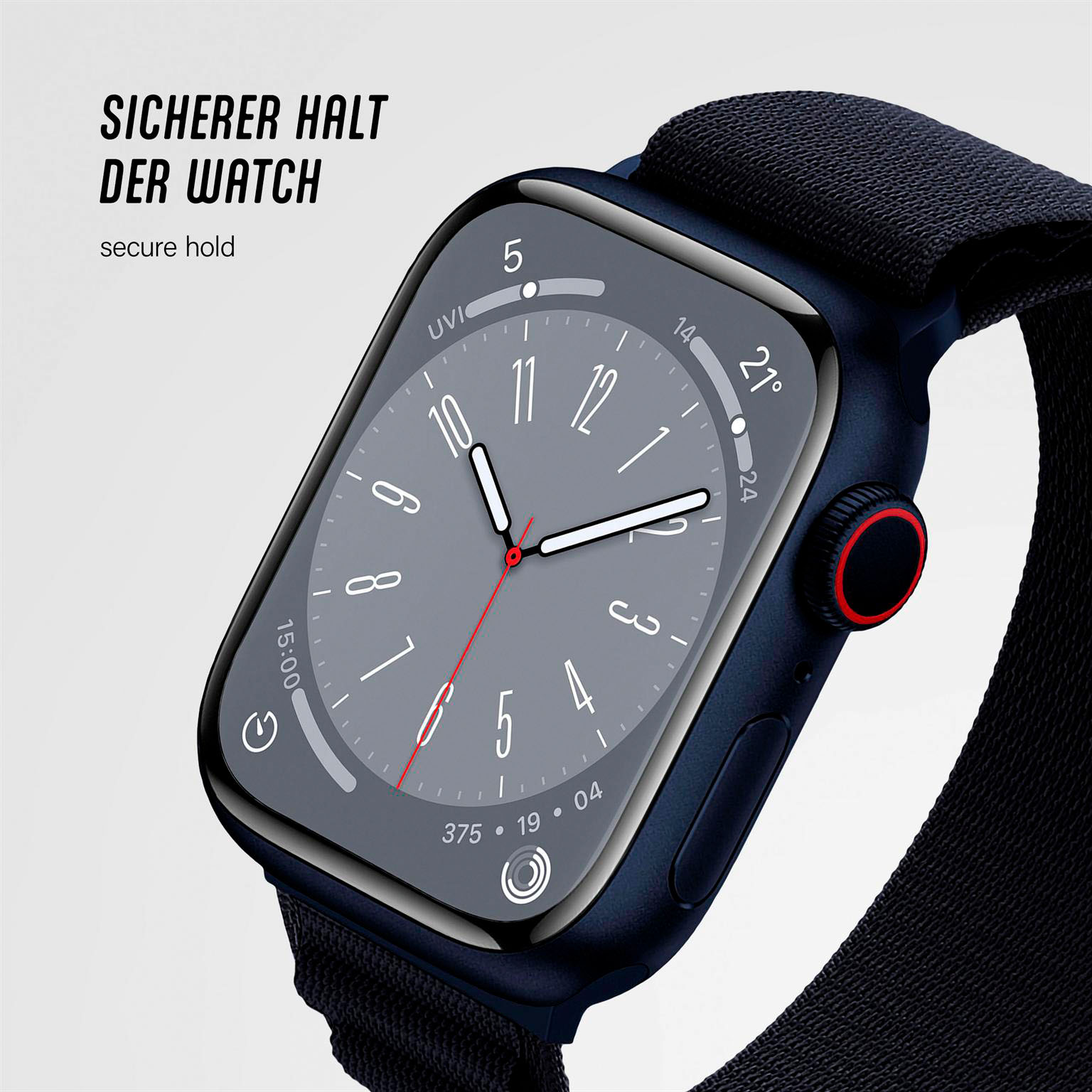 ONEFLOW Active Loop Apple Watch 11 (46mm) Sport Armband Nylon – Weiteres Produktbild 6