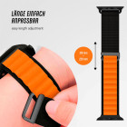 ONEFLOW Active Loop Apple Watch 11 (46mm) Sport Armband Nylon – Weiteres Produktbild 4