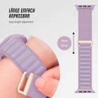 ONEFLOW Active Loop Apple Watch 3 (42mm) Sport Armband Nylon – Weiteres Produktbild 4