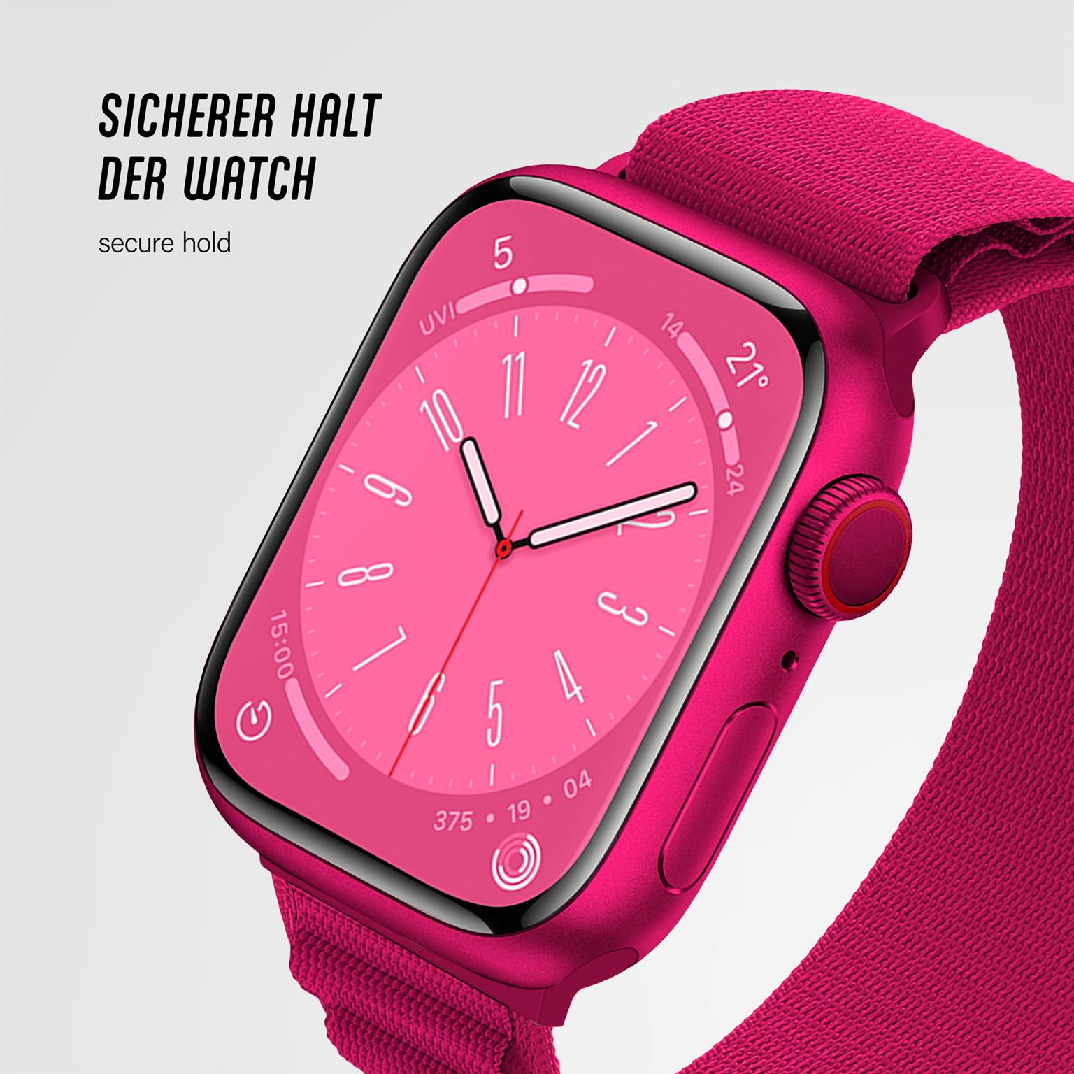 ONEFLOW Active Loop Apple Watch 4 (44mm) Sport Armband Nylon – Weiteres Produktbild 6 ONEFLOW Active Loop Apple Watch 4 (44mm) Sport Armband Nylon – Weiteres Produktbild 6