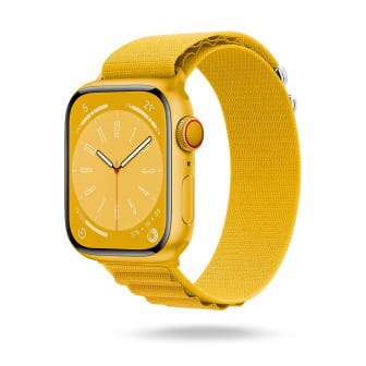 ONEFLOW Active Loop Apple Watch 5 (40mm) Sport Armband Nylon – Active Yellow ONEFLOW Active Loop Apple Watch 5 (40mm) Sport Armband Nylon – Active Yellow