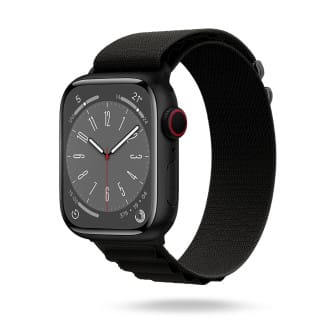 ONEFLOW Active Loop Apple Watch 5 (44mm) Sport Armband Nylon – Onyx Black ONEFLOW Active Loop Apple Watch 5 (44mm) Sport Armband Nylon – Onyx Black