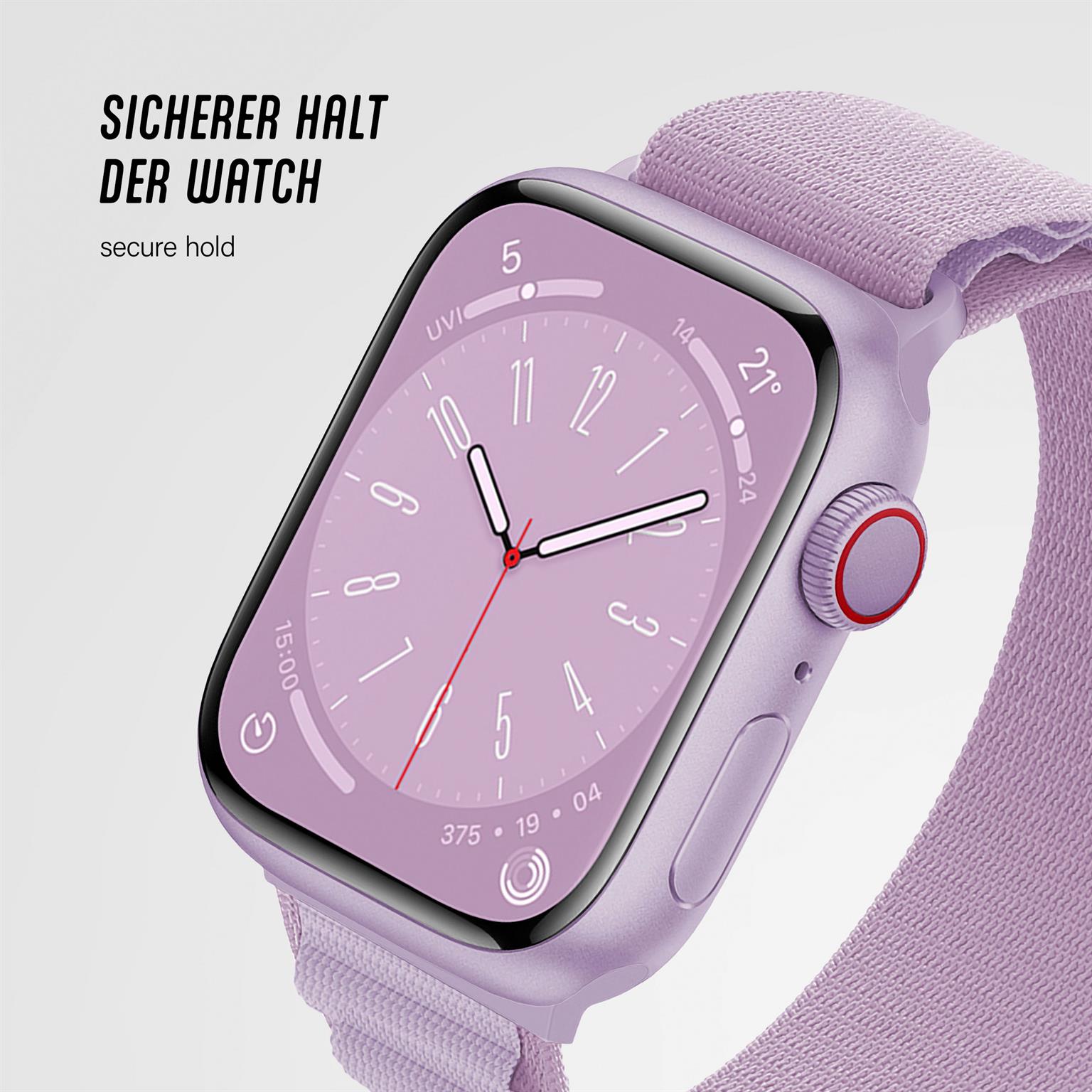 ONEFLOW Active Loop Apple Watch 6 (44mm) Sport Armband Nylon – Weiteres Produktbild 5