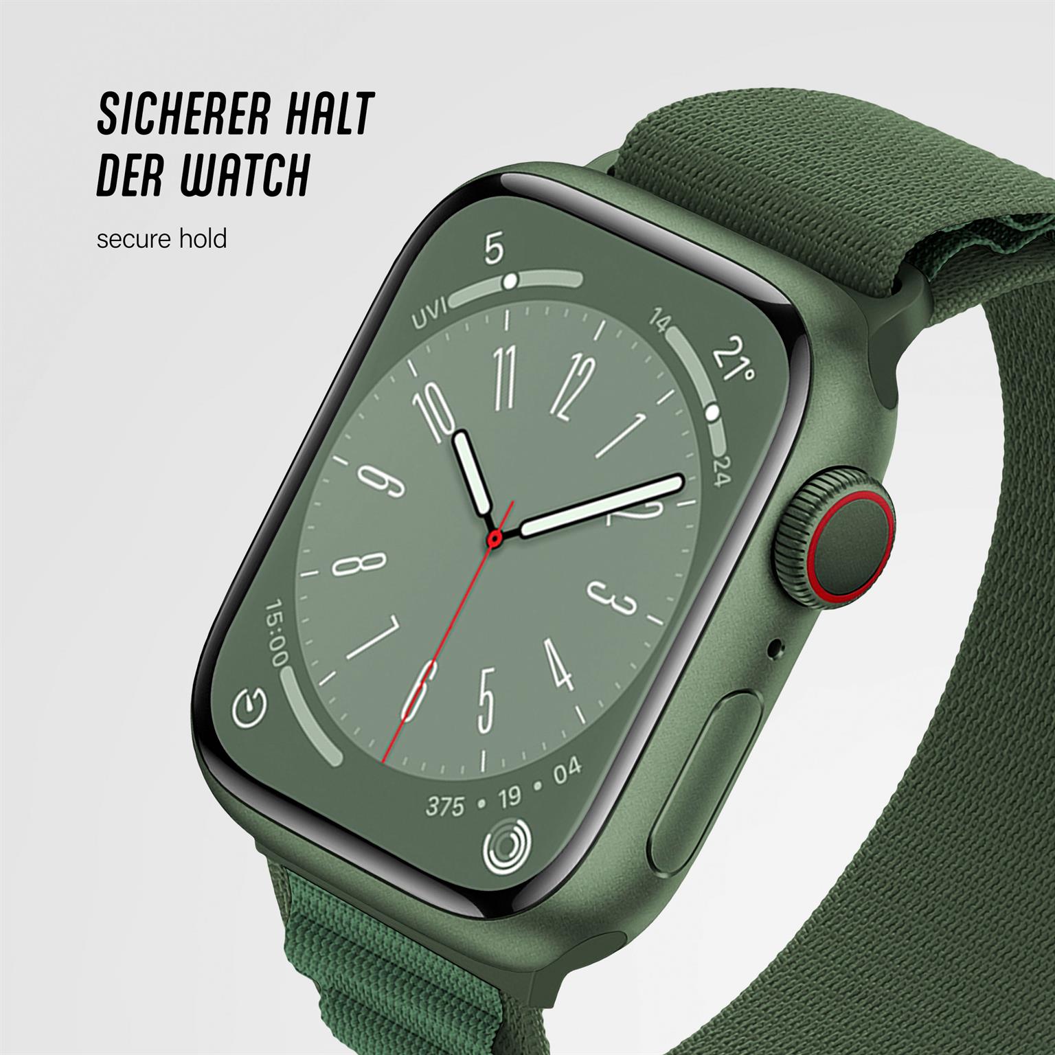 ONEFLOW Active Loop Apple Watch 8 (41mm) Sport Armband Nylon – Weiteres Produktbild 5