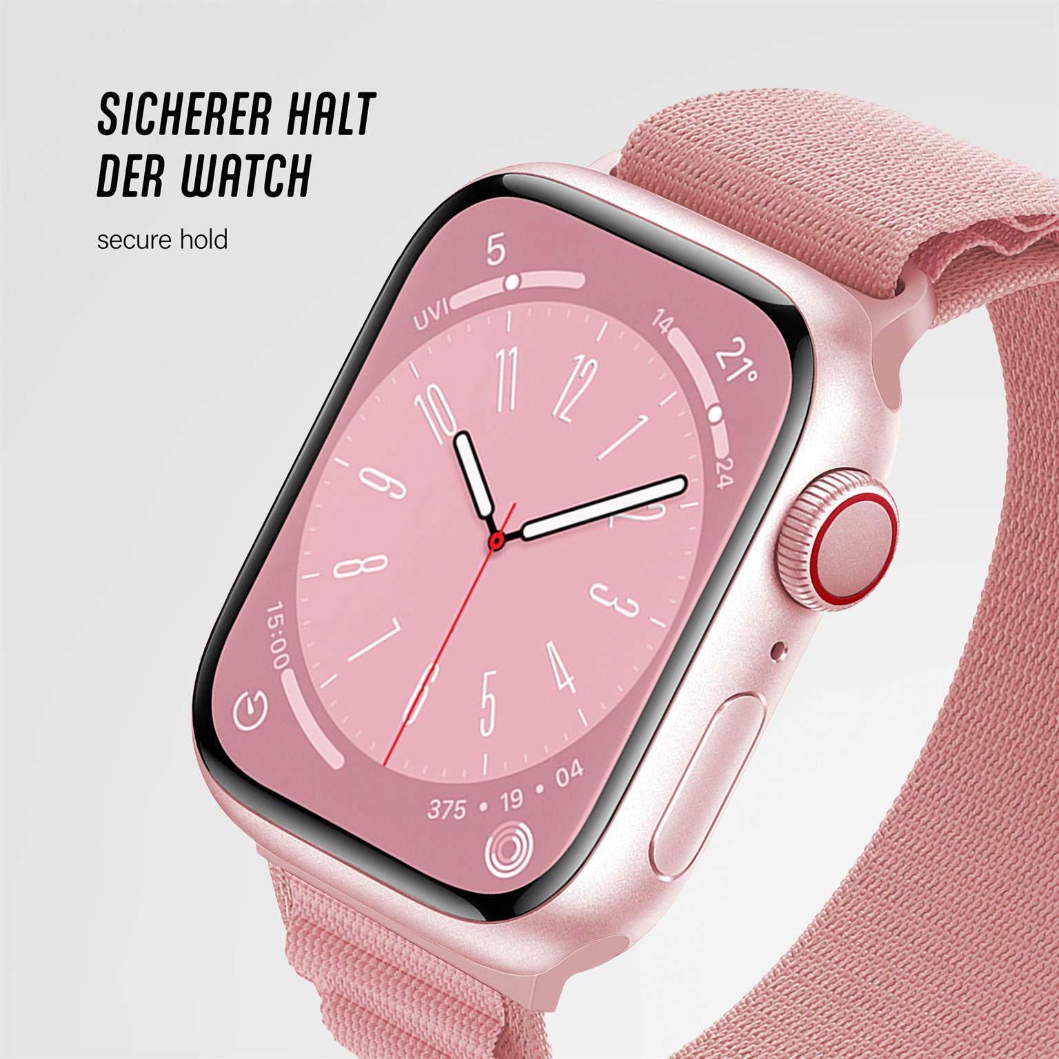 ONEFLOW Active Loop Apple Watch 8 (45mm) Sport Armband Nylon – Weiteres Produktbild 5