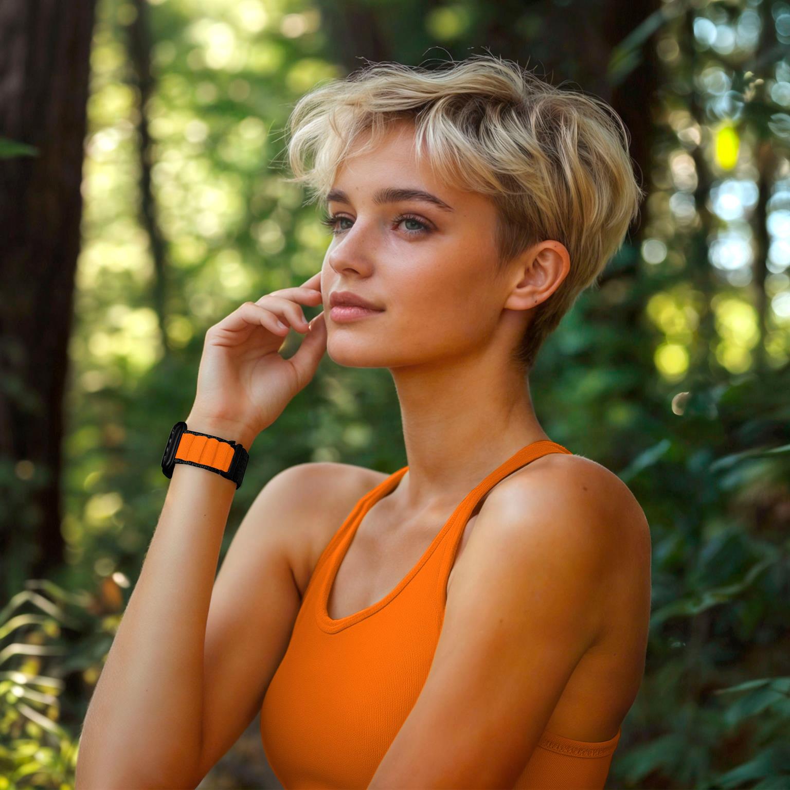 ONEFLOW Active Loop Apple Watch 9 (45mm) Sport Armband Nylon – Weiteres Produktbild 5 ONEFLOW Active Loop Apple Watch 9 (45mm) Sport Armband Nylon – Weiteres Produktbild 5