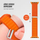 ONEFLOW Active Loop Apple Watch Ultra 2 (49mm) Sport Armband Nylon – Produktbild 4