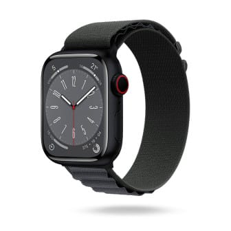 ONEFLOW Active Loop Apple Watch Ultra 3 (49mm) Sport Armband Nylon – Charcoal Grey ONEFLOW Active Loop Apple Watch Ultra 3 (49mm) Sport Armband Nylon – Charcoal Grey