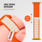 ONEFLOW Active Loop Apple Watch Ultra 3 (49mm) Sport Armband Nylon – Produktbild 4