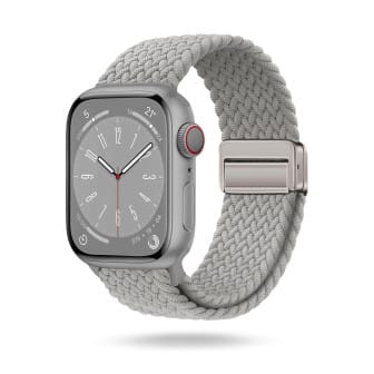 ONEFLOW Casual Loop Apple Watch SE 1 (40mm) Armband geflochten – Silver Gray ONEFLOW Casual Loop Apple Watch SE 1 (40mm) Armband geflochten – Silver Gray