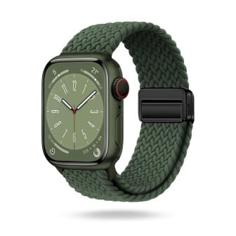 ONEFLOW Casual Loop Apple Watch SE 1 (44mm) Armband geflochten – Petrol Green ONEFLOW Casual Loop Apple Watch SE 1 (44mm) Armband geflochten – Petrol Green