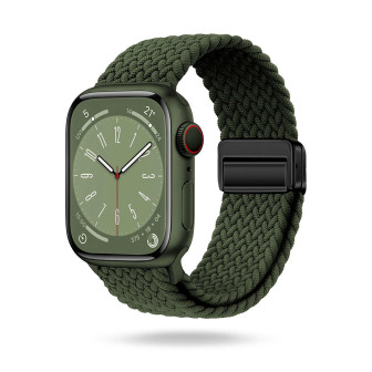 ONEFLOW Casual Loop Apple Watch SE 3 (40mm) Armband geflochten – Olive Green ONEFLOW Casual Loop Apple Watch SE 3 (40mm) Armband geflochten – Olive Green