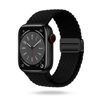 ONEFLOW Casual Loop Apple Watch 10 (42mm) Armband geflochten – Midnight Black ONEFLOW Casual Loop Apple Watch 10 (42mm) Armband geflochten – Midnight Black