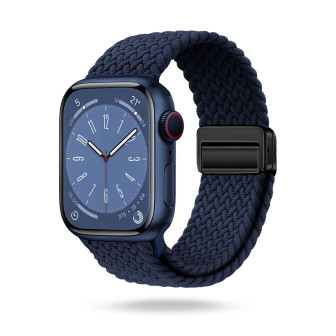 ONEFLOW Casual Loop Apple Watch 4 (40mm) Armband geflochten – Deep Blue