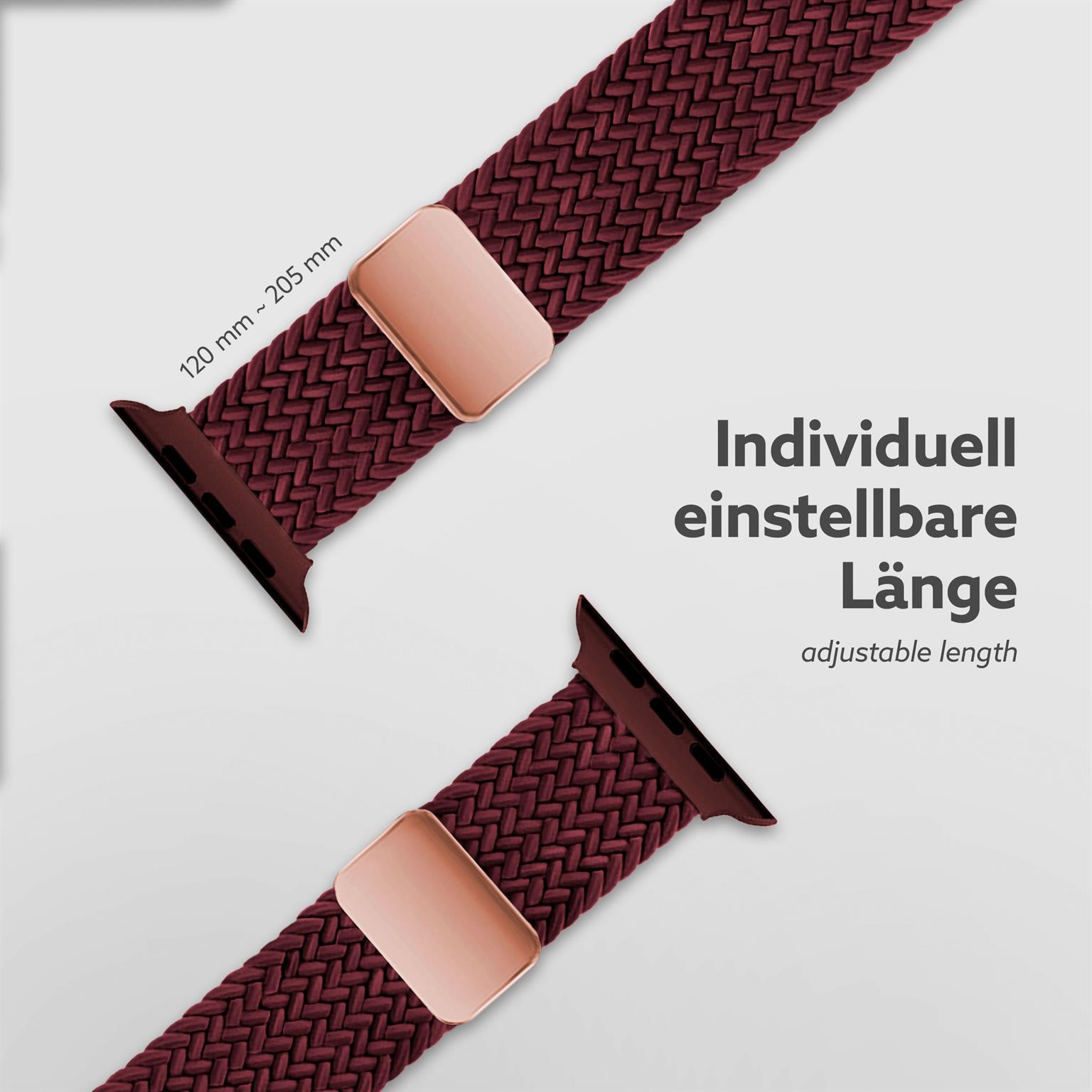 ONEFLOW Casual Loop Apple Watch 5 (40mm) Armband geflochten – Weiteres Produktbild 4