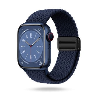 ONEFLOW Casual Loop Apple Watch 6 (44mm) Armband geflochten – Deep Blue ONEFLOW Casual Loop Apple Watch 6 (44mm) Armband geflochten – Deep Blue
