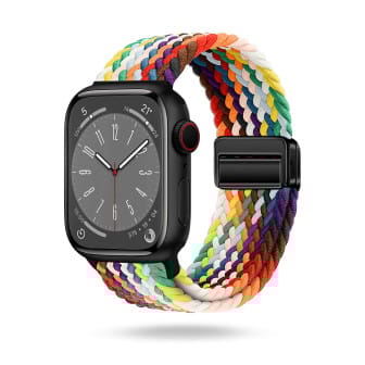 ONEFLOW Casual Loop Apple Watch 7 (45mm) Armband geflochten – Funky Splash ONEFLOW Casual Loop Apple Watch 7 (45mm) Armband geflochten – Funky Splash
