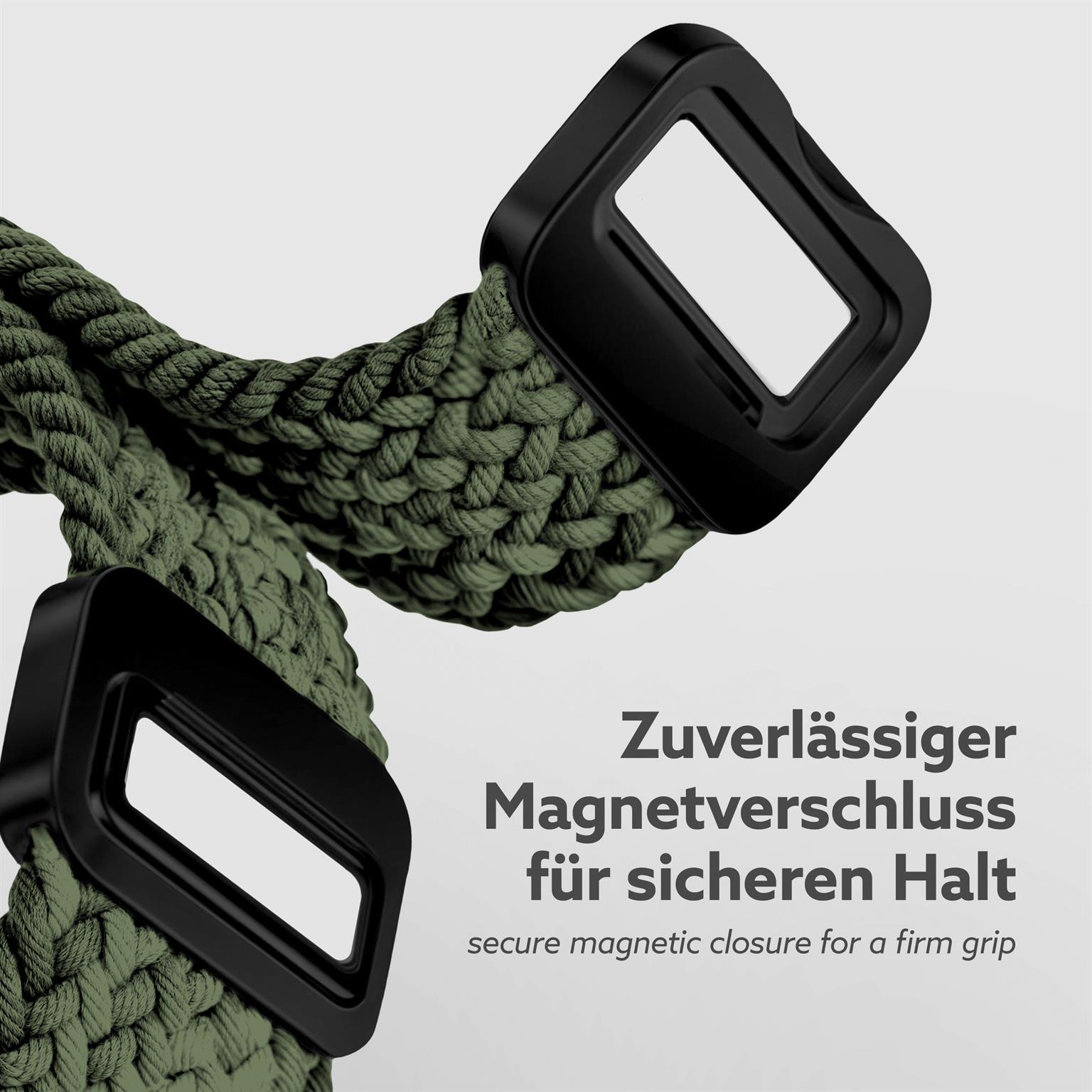 ONEFLOW Casual Loop Apple Watch 9 (45mm) Armband geflochten – Weiteres Produktbild 1