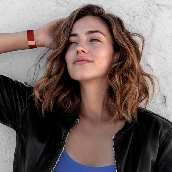 ONEFLOW Casual Loop Apple Watch 9 (45mm) Armband geflochten – Weiteres Produktbild 3