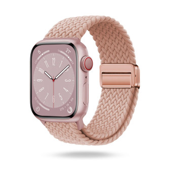 ONEFLOW Casual Loop Apple Watch Ultra 1 (49mm) Armband geflochten – Soft Rosé