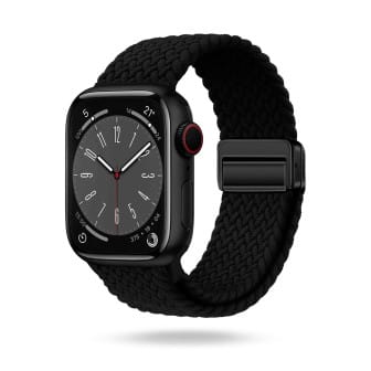 ONEFLOW Casual Loop Apple Watch Ultra 1 (49mm) Armband geflochten – Midnight Black ONEFLOW Casual Loop Apple Watch Ultra 1 (49mm) Armband geflochten – Midnight Black