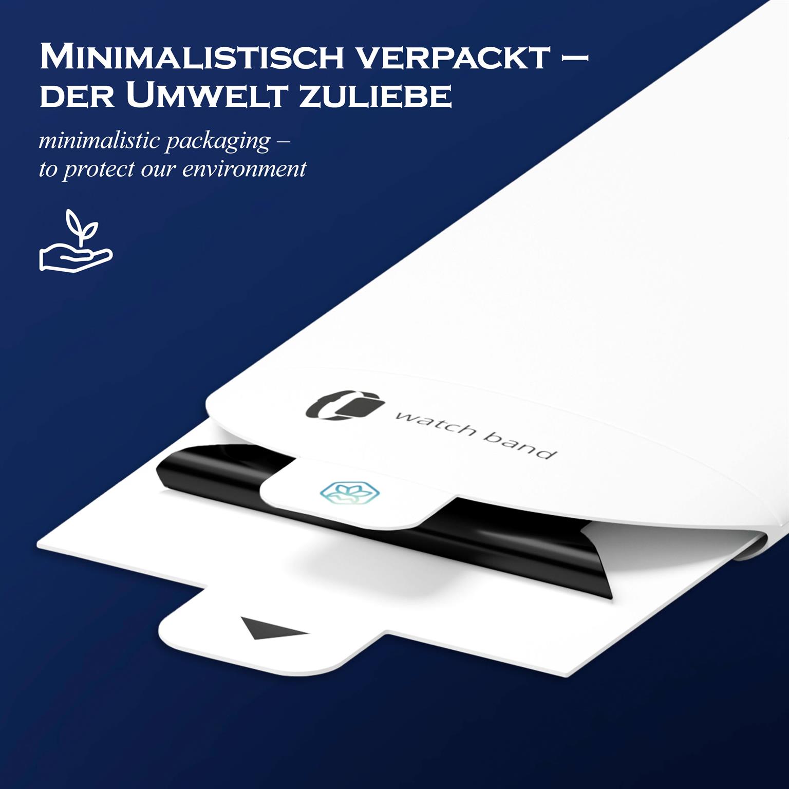 ONEFLOW Classic Link Apple Watch SE 2 (44mm) Armband Herren Edelstahl – Weiteres Produktbild 7