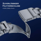 ONEFLOW Classic Link Apple Watch SE 3 (44mm) Armband Herren Edelstahl – Weiteres Produktbild 2