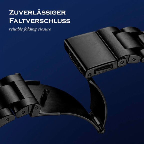 ONEFLOW Classic Link Apple Watch SE 3 (44mm) Armband Herren Edelstahl – Weiteres Produktbild 2