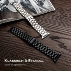 ONEFLOW Classic Link Apple Watch 1 (42mm) Armband Herren Edelstahl – Weiteres Produktbild 3