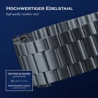 ONEFLOW Classic Link Apple Watch 10 (46mm) Armband Herren Edelstahl – Produktbild 5