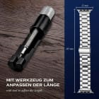 ONEFLOW Classic Link Apple Watch 11 (46mm) Armband Herren Edelstahl – Weiteres Produktbild 6