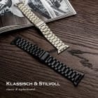 ONEFLOW Classic Link Apple Watch 2 (42mm) Armband Herren Edelstahl – Produktbild 3