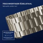 ONEFLOW Classic Link Apple Watch 2 (42mm) Armband Herren Edelstahl – Produktbild 5