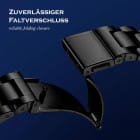 ONEFLOW Classic Link Apple Watch 3 (42mm) Armband Herren Edelstahl – Produktbild 2