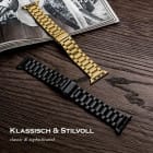 ONEFLOW Classic Link Apple Watch 4 (44mm) Armband Herren Edelstahl – Produktbild 3